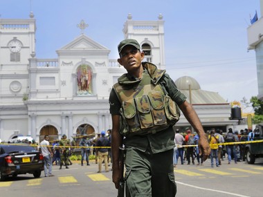 Sri Lanka blasts: Islamic State says three suicide bombers of group were killed in Kalmunai encounter with security forces Sri Lanka blasts: Islamic State says three suicide bombers of group were killed in Kalmunai encounter with security forces