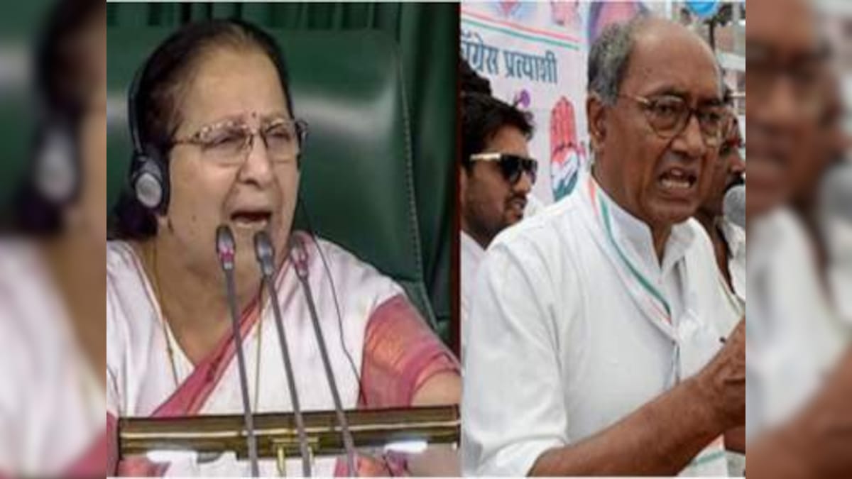 'Honoured to be associated with martyr': Digvijaya Singh responds to Sumitra Mahajan's charge that Hemant Karkare made arrests on his behalf