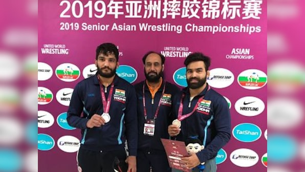 Asian Wrestling Championships: Gurpreet Singh, Sunil Kumar bring home silvers in Greco-Roman; Prem loses bronze playoff