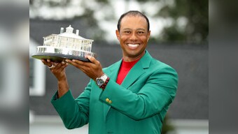 Coronavirus Outbreak: No Masters, so Tiger Woods battling son Charlie for green jacket