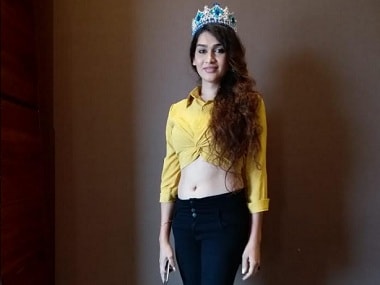Mr Transqueen 2018 Veena Sendre who has joined the Congress. Firstpost/Debobrat Ghose