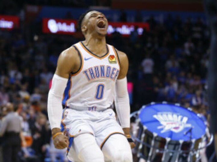NBA: Thunder star Russell Westbrook dedicates historic 20-20-20 night to late rapper Nipsey Hussle