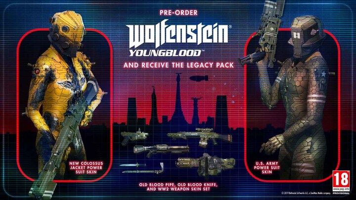 Wolfenstein: Youngblood's Deluxe Edition is up for pre-order on PS4 and Xbox One