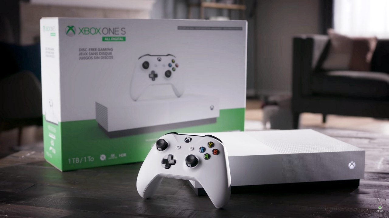 Xbox One S All Digital Edition. Image: Xbox