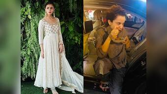 Alia Bhatt's look from Kalank promotions; Kangana Ranaut tries Delhi street food: Social Media Stalkers' Guide