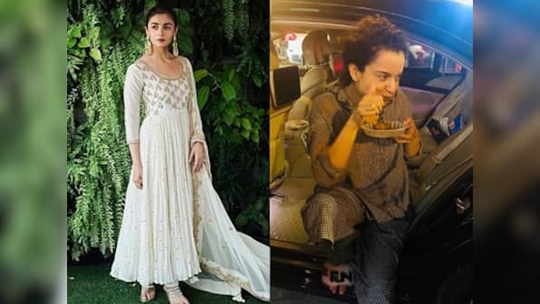 Alia Bhatt's look from Kalank promotions; Kangana Ranaut tries Delhi street food: Social Media Stalkers' Guide