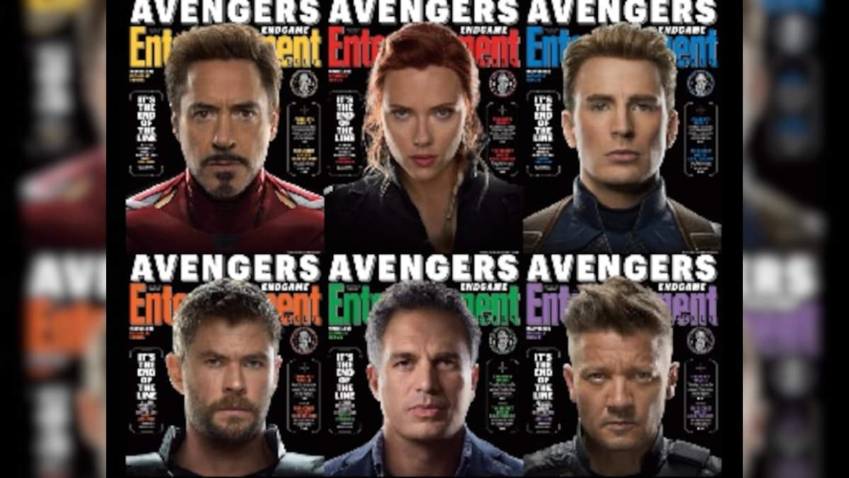 Avengers: Endgame — Marvel Cinematic Universe's original superheroes feature on Entertainment Weekly covers