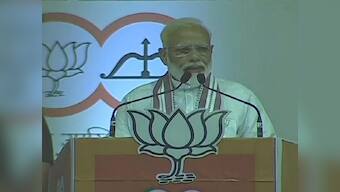 Narendra Modi in Mumbai; Lok Sabha Election 2019 updates: Don't waste vote on Congress, which can at best win 50 seats, says PM