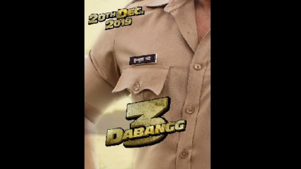 Dabangg 3 first look: Salman Khan's third film in franchise to hit cinemas on 20 December