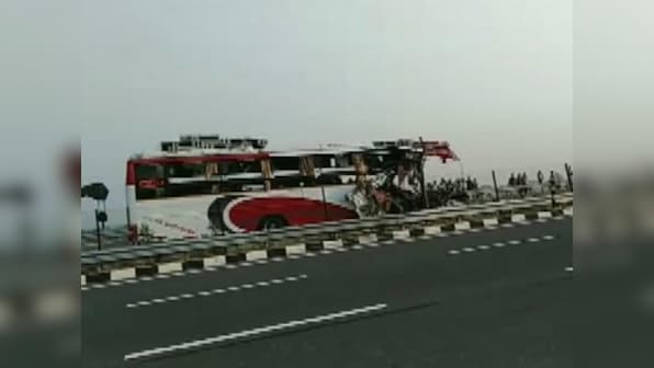 Mainpuri accident: 7 killed, over 30 wounded as bus rams into truck on Agra-Lucknow Expressway; injured taken to Etawah's Saifai Hospital