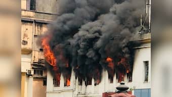 Massive blaze at four-storey commercial building in Kolkata's Exide More brought under control; no casualties reported