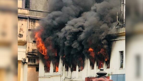 Massive blaze at four-storey commercial building in Kolkata's Exide More brought under control; no casualties reported