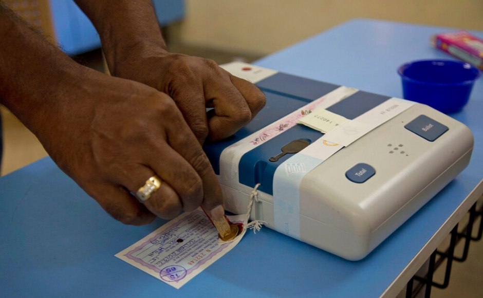 An impressive turnout of over 73 percent was recorded in the single phase Assembly and Lok Sabha elections in Andhra Pradesh amid stray violence involving the ruling TDP and YSRC cadres that reportedly left three people dead. AP An impressive turnout of over 73 percent was recorded in the single phase Assembly and Lok Sabha elections in Andhra Pradesh amid stray violence involving the ruling TDP and YSRC cadres that reportedly left three people dead. AP
