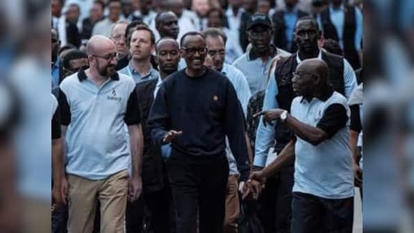 'Rwanda is a family again': President Paul Kagame leads memorial 25 years after over 8 lakh were killed in genocide