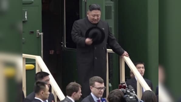 Kim Jong-un arrives in Russia ahead of summit with Vladimir Putin; North Korean leader to discuss Korean Peninsula, bilateral ties tomorrow