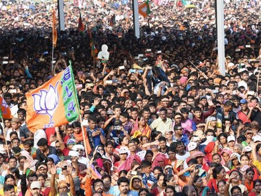 Lok Sabha polls: Political rhetoric may fetch BJP applause at rallies, but may not translate into votes Lok Sabha polls: Political rhetoric may fetch BJP applause at rallies, but may not translate into votes