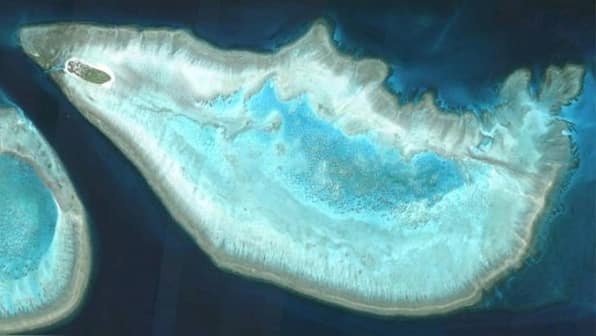 Coral reefs form halos that can be seen from space – scientists finally know why
