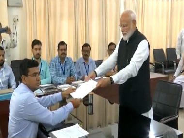 Narendra Modi files nomination from Varanasi: Flanked by allies, PM demonstrates NDA is no 'one-man show' Narendra Modi files nomination from Varanasi: Flanked by allies, PM demonstrates NDA is no 'one-man show'