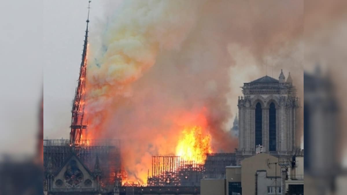 'Gutted but valiant': Notre-Dame Cathedral retains bell towers, stained-glass windows; authorities pledge 700 million euros to rebuild it