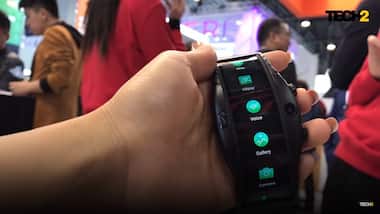 Nubia Alpha smartwatch with a bendable panel launched, pricing starts at CNY 3,499