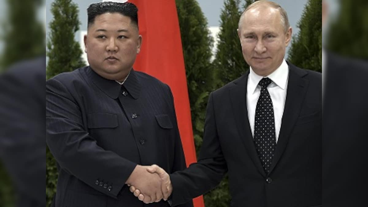 Russia Summit Vladimir Putin Kim Jong Un Discuss Us Unilateral Attitude On Denuclearisation 1937