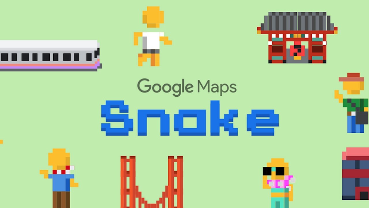 You can now play classic Snake on Google Maps