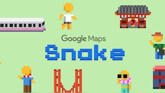 April Fools' Day: Google Maps now lets you play a version of the classic Snake game