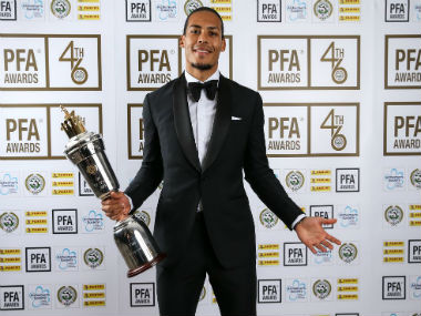 Premier League: Liverpool's Virgil van Dijk beats Eden Hazard, Raheem Sterling to win PFA Player of the Year award Premier League: Liverpool's Virgil van Dijk beats Eden Hazard, Raheem Sterling to win PFA Player of the Year award