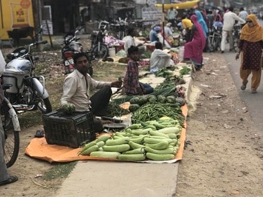 Vegetable vendors in Rahi village of Rae Bareli district. Firstpost/Ajay Singh