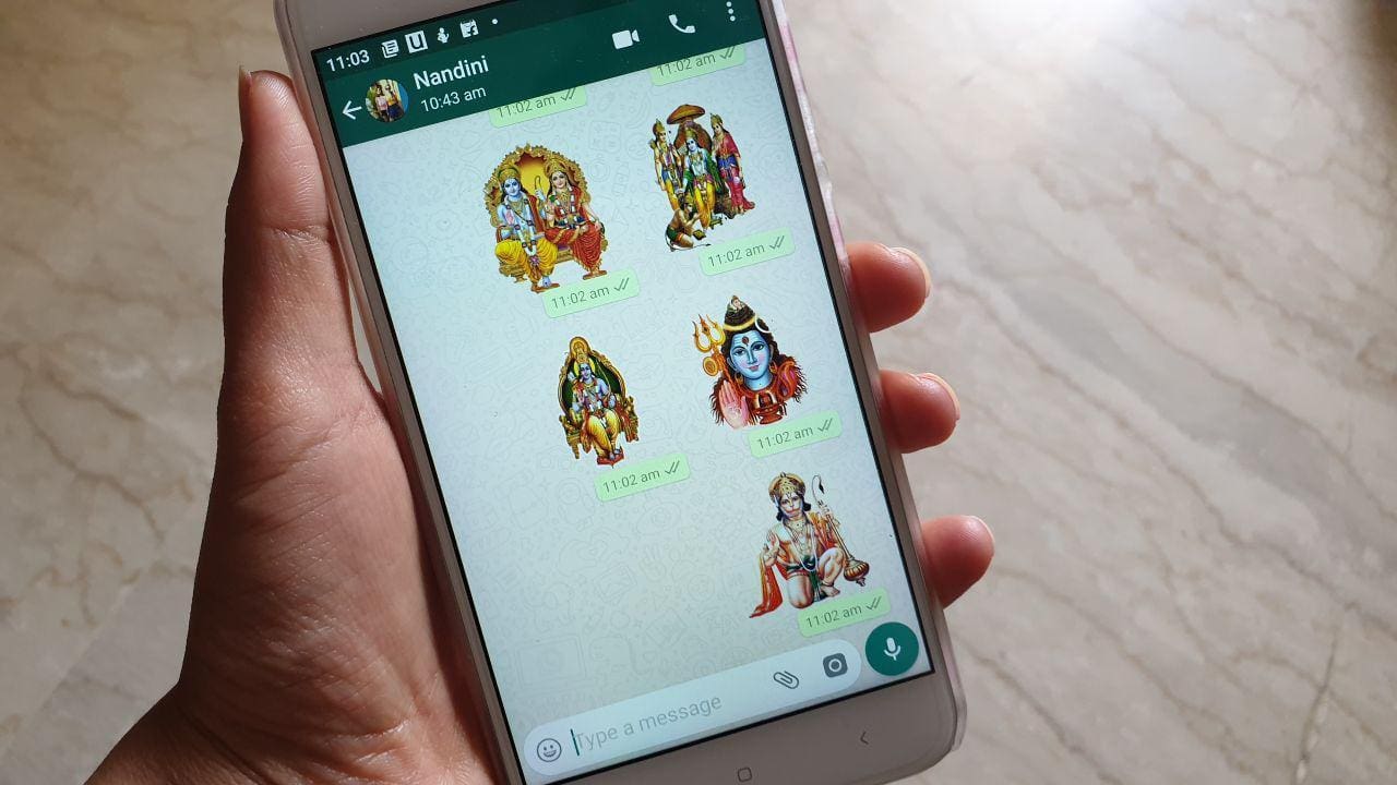 Ram Navami 2020: Here is how you can share and download themed WhatsApp stickers Ram Navami 2020: Here is how you can share and download themed WhatsApp stickers