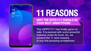 11 reasons why the OPPO F11 should be your next smartphone 11 reasons why the OPPO F11 should be your next smartphone