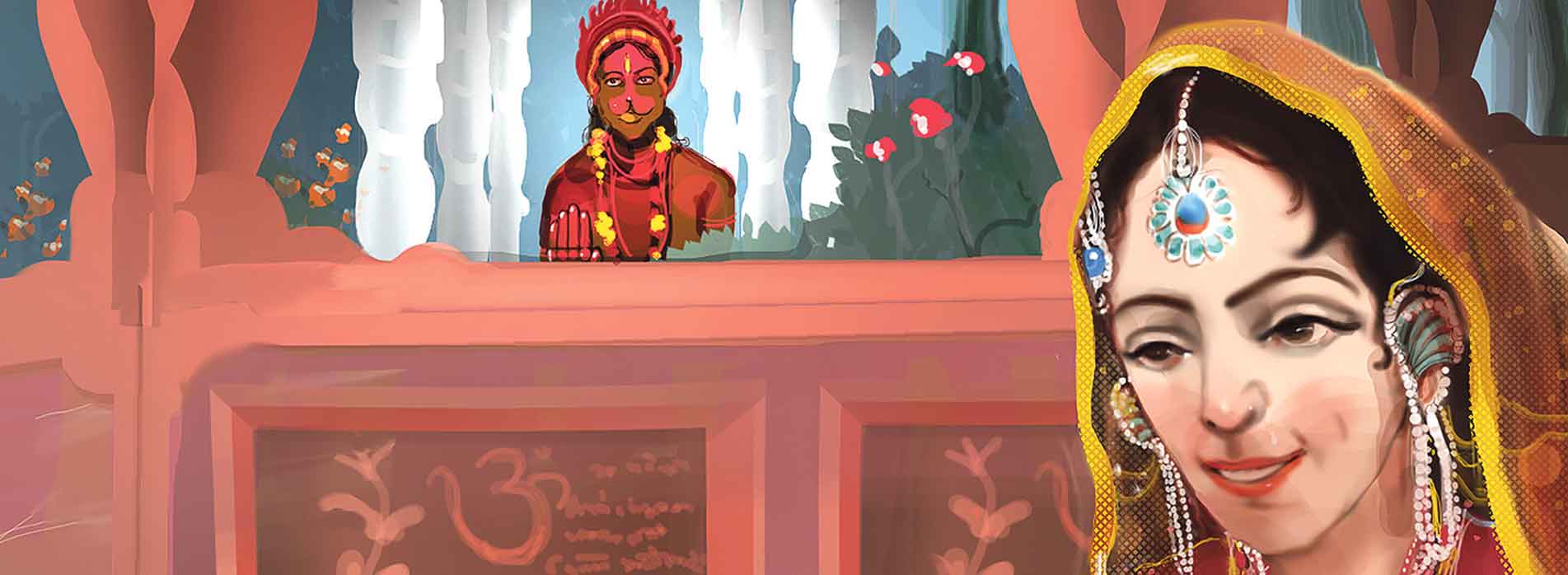 A Hanuman tale from Awadh
