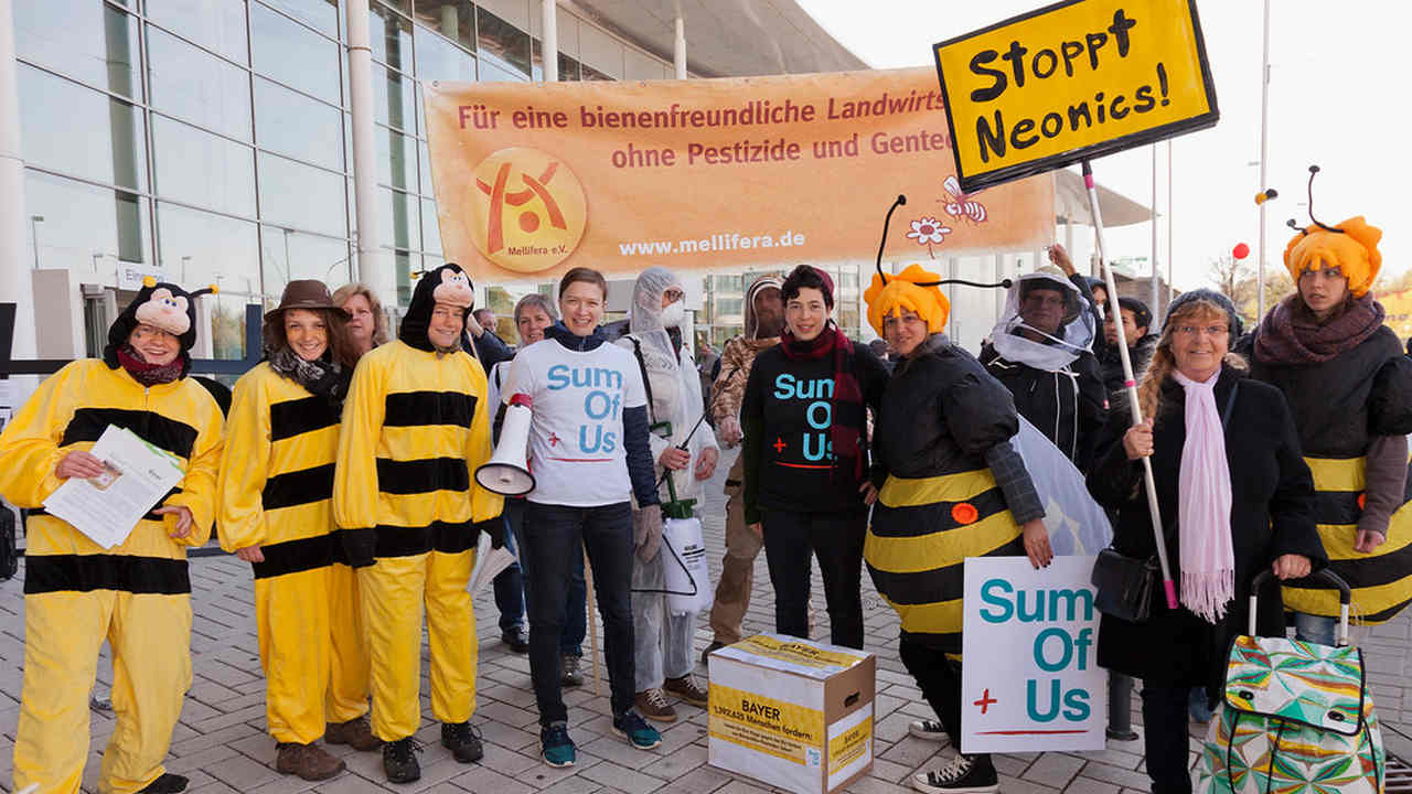 Climate change activists are getting creative to draw attention of businesspeople Climate change activists are getting creative to draw attention of businesspeople