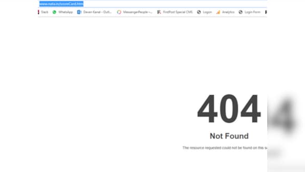 NATA 2019 Results Declared: Scorecard of first test shifted to new page; here's how you can check your score