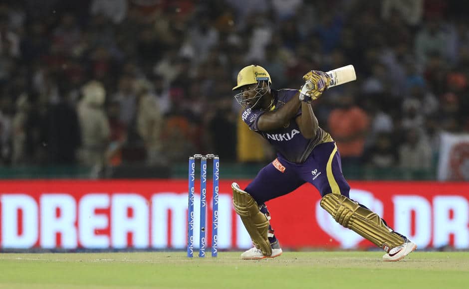 Andre Russell didn't make a great impact in the match but still played a decent cameo with the bat. He scored 24 off 14 balls, hitting two big sixes. Sportzpics