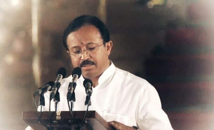 Born on 12 December, 1958 in Kannur district, Muraleedharan had entered politics through Akhila Bharatiya Vidhyarthi Parishad (ABVP). He spent a major part of his political career in providing ideological orientation to the party workers. Image/Facebook