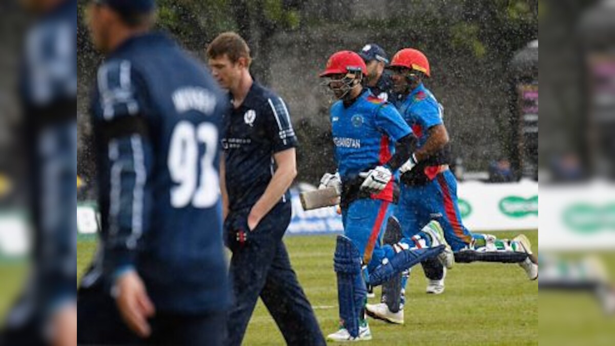 Scotland vs Afghanistan: Rahmat Shah's century helps visitors to victory by two runs in rain-hit second ODI