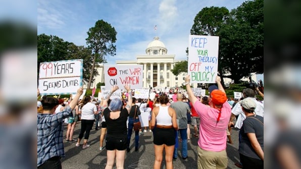 Thousands take out protest in Alabama against abortion ban; Kentucky, Ohio, Missouri look at limiting rights