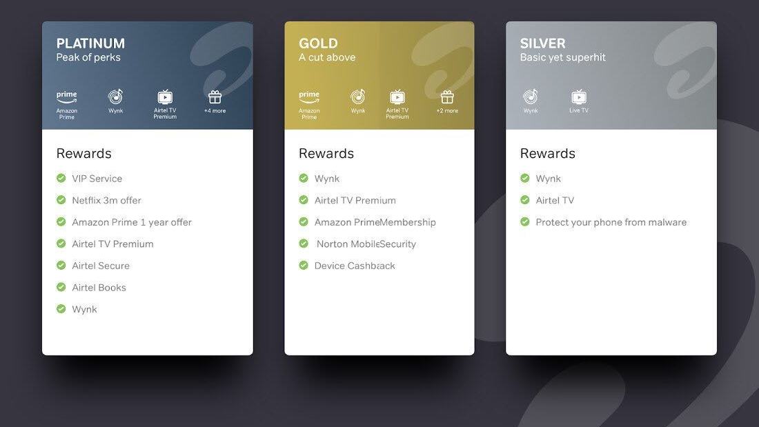 Airtel re-launches its 'Thanks' program with three separate tiers and benefits Airtel re-launches its 'Thanks' program with three separate tiers and benefits