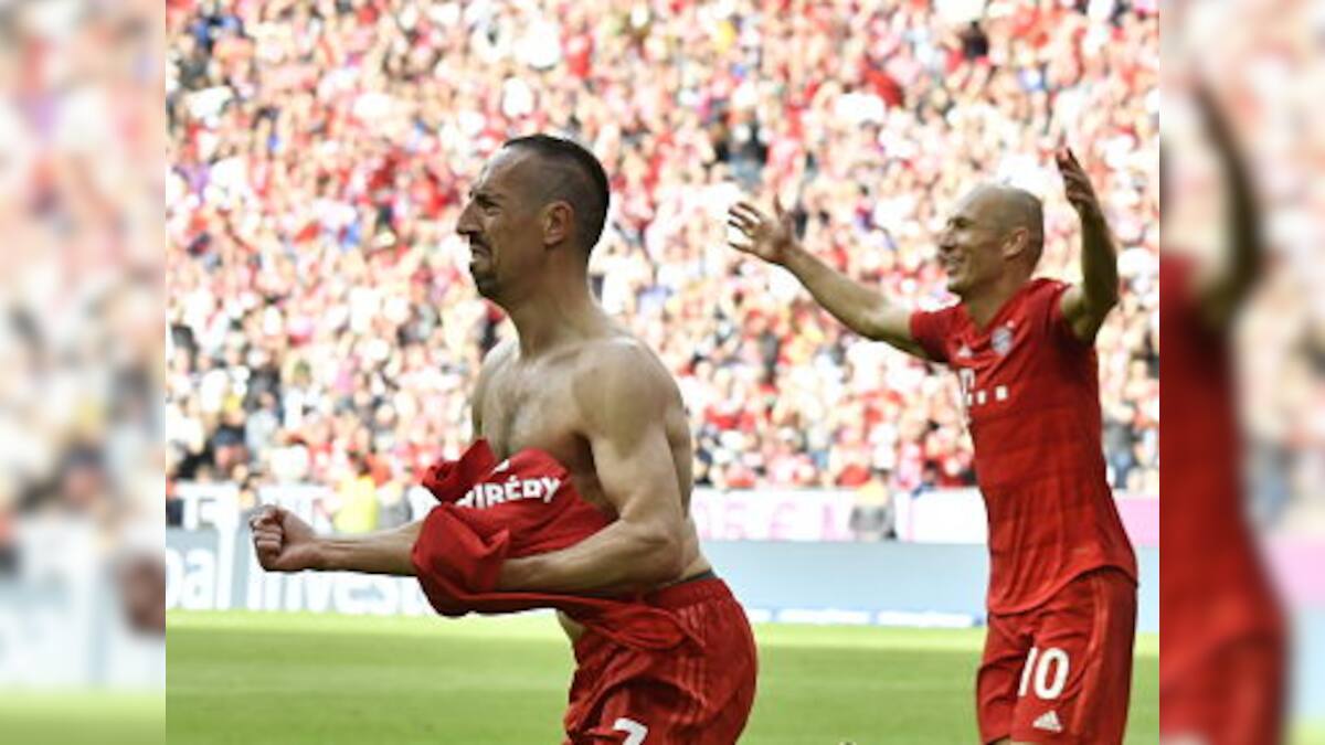 Bundesliga: Departing Arjen Robben, Franck Ribery bring Bayern Munich ...
