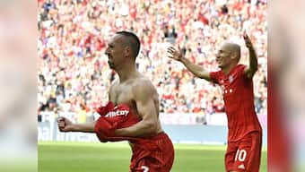 Bundesliga: Departing Arjen Robben, Franck Ribery bring Bayern Munich to tears in final game for Bavarian giants