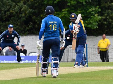 Scotland vs Sri Lanka: Dimuth Karunaratne, Avishka Fernando star as visitors snap losing run in rain-affected second ODI Scotland vs Sri Lanka: Dimuth Karunaratne, Avishka Fernando star as visitors snap losing run in rain-affected second ODI