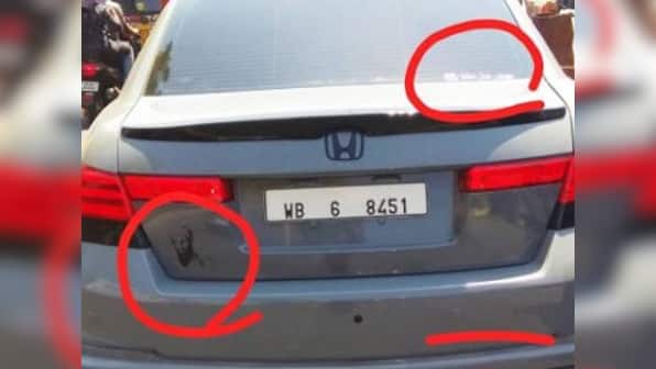 Kerala police seize car sporting Osama bin Laden sticker in Kollam, central intelligence agencies investigating incident too