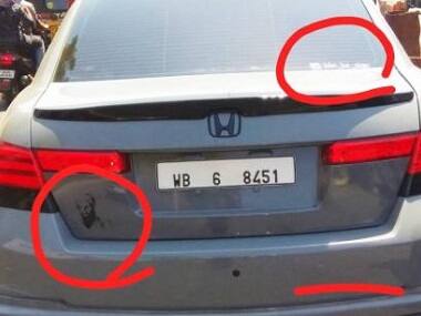 Kerala police seize car sporting Osama bin Laden sticker in Kollam, central intelligence agencies investigating incident too