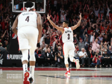 NBA Playoffs 2019: CJ McCollum's 41-point blitz helps Blazers edge past Nuggets in quadruple overtime; Bucks beat Celtics NBA Playoffs 2019: CJ McCollum's 41-point blitz helps Blazers edge past Nuggets in quadruple overtime; Bucks beat Celtics