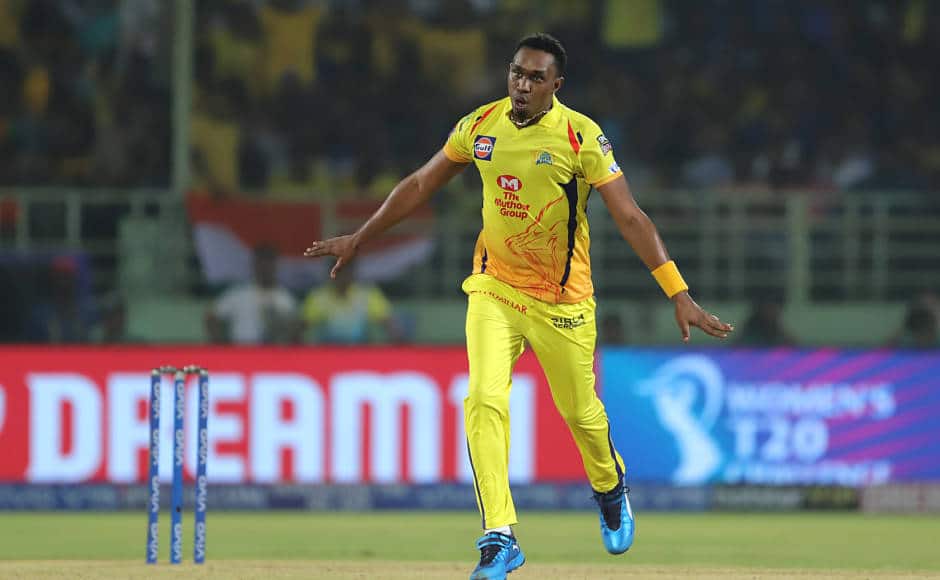 CSK’s Dwayne Bravo finished with an economical spell of 2/19 from four overs (Econ 4.75). This was the best economy rate by any bowler during the game. Bravo took the wickets of Colin Munro and Rishabh Pant. Sportzpics