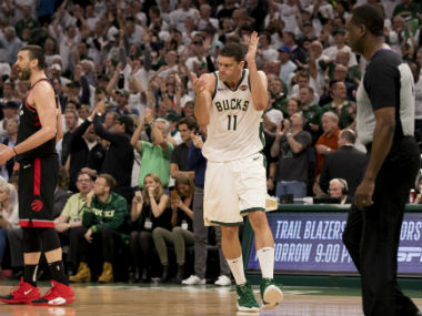 NBA Playoffs 2019: Brook Lopez's impressive late run sparks Bucks' hard-fought victory over Raptors in Game 1 NBA Playoffs 2019: Brook Lopez's impressive late run sparks Bucks' hard-fought victory over Raptors in Game 1