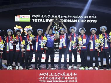 Sudirman Cup 2019: Shi Yuqi stuns world champion Kento Momota as China romp over Japan to win 11th title Sudirman Cup 2019: Shi Yuqi stuns world champion Kento Momota as China romp over Japan to win 11th title