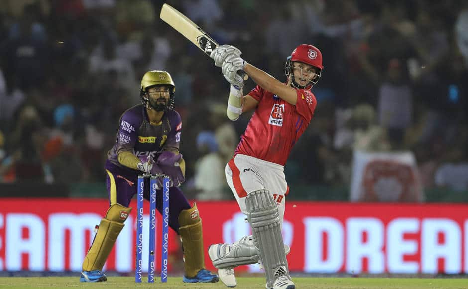 Sam Curran ensured Kings XI Punjab post a decent total on board after 20 overs. He smashed 55 in just 24 balls, with seven fours and two sixes to his name. The Punjab side made 183/6 in 20 overs. Sportzpics