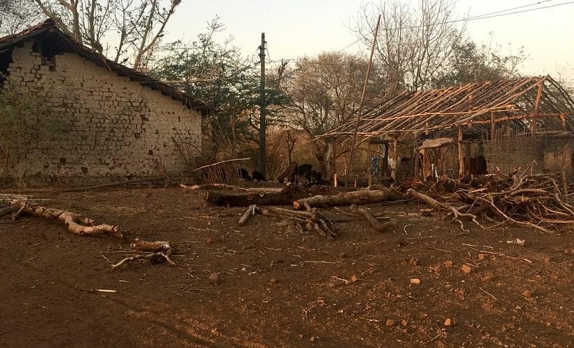 Villages lie desolate after families have left for other states to earn a living. Firstpost/Bishan Singh